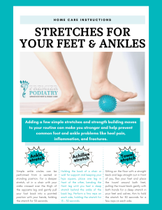 stretches for your feet and ankles