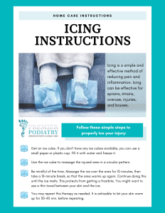 icing instructions